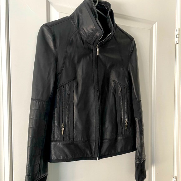 Danier Jackets & Blazers - Danier black leather jacket